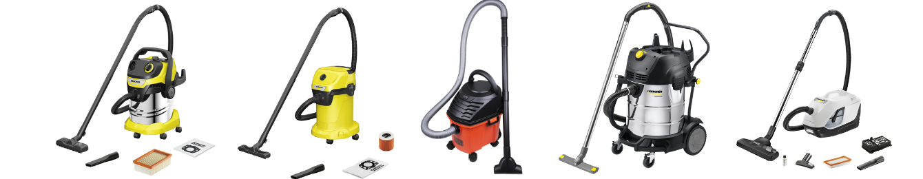 Wet and Dry Vacuum Cleaners