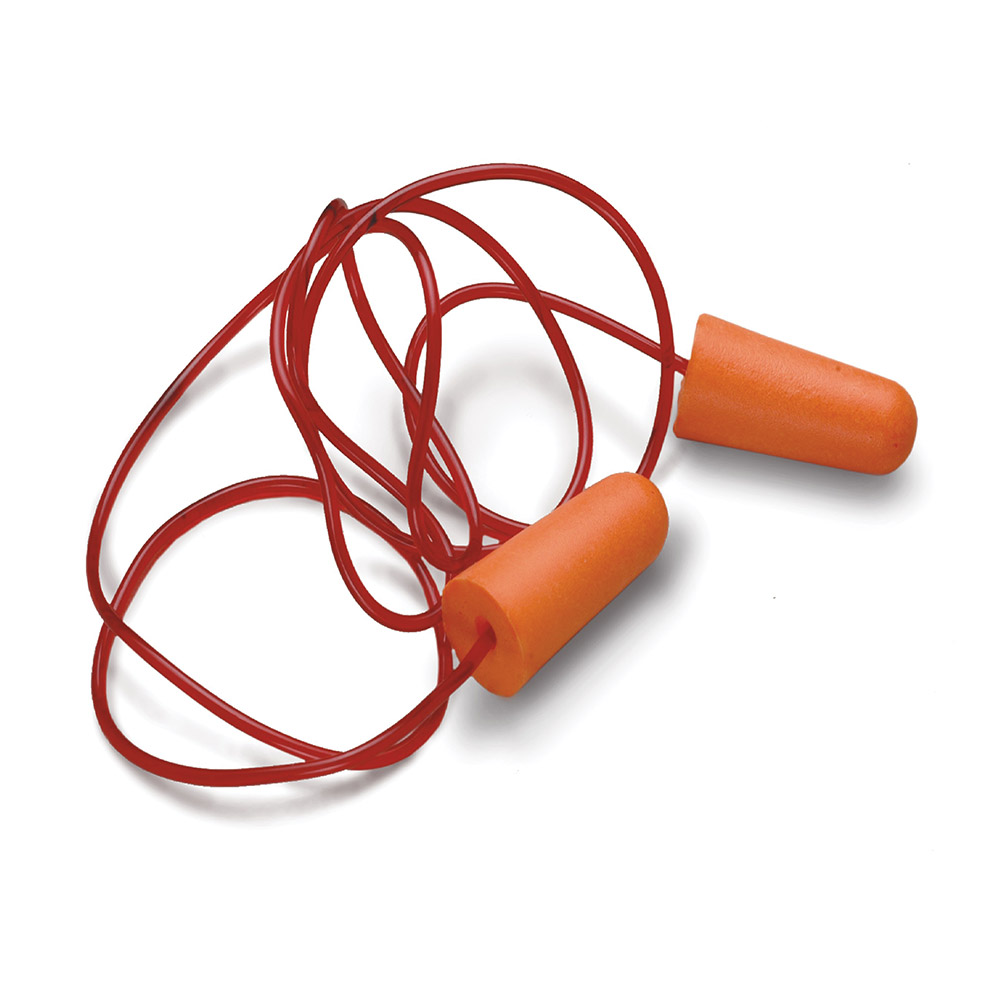 CORDED DISPOSABLE EAR PLUG WITH COTTON THREAD (STANDARD PACKING) CORDED DISPOSABLE EAR PLUG WITH COTTON THREAD (STANDARD PACKING)