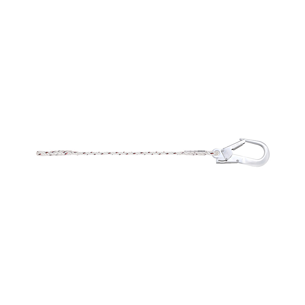 FULL BODY HARNESS WITH TWO CHEST D-RINGS "CLASS L" PERMANENTLY ATTACHED WITH 2 MTR. PP ROPE LANYARD WITH HOOK PN 131 FULL BODY HARNESS WITH TWO CHEST D-RINGS "CLASS L" PERMANENTLY ATTACHED WITH 2 MTR. PP ROPE LANYARD WITH HOOK PN 131