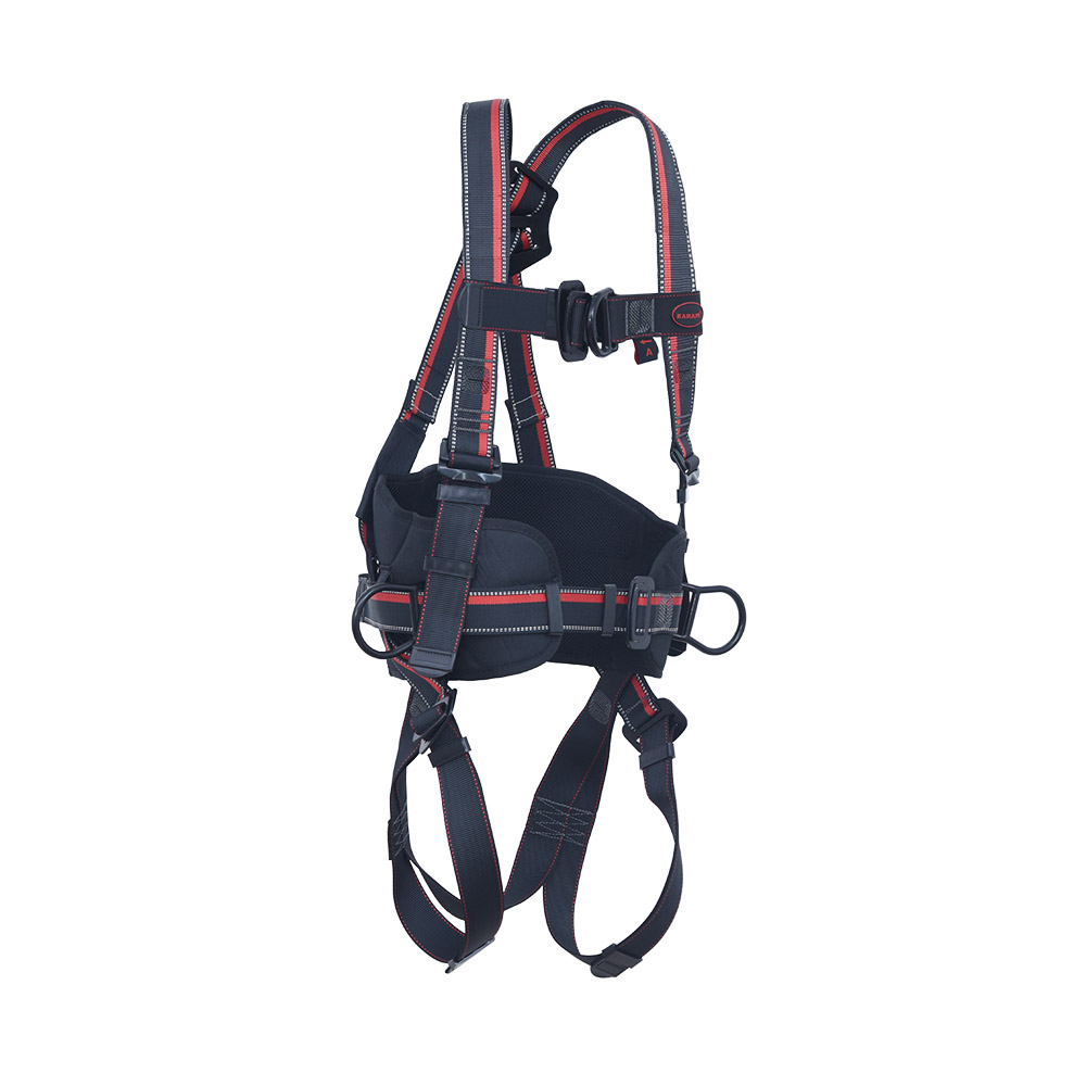 FULL BODY WORK POSITIONING HARNESS WITH ONE DORSAL ATTACHMENT D-RING , TWO LATERAL D-RINGS ON THE SIDES, ONE FRONT ATTACHMENT D-RING, WITHOUT LANYARD FULL BODY WORK POSITIONING HARNESS WITH ONE DORSAL ATTACHMENT D-RING , TWO LATERAL D-RINGS ON THE SIDES, ONE FRONT ATTACHMENT D-RING, WITHOUT LANYARD
