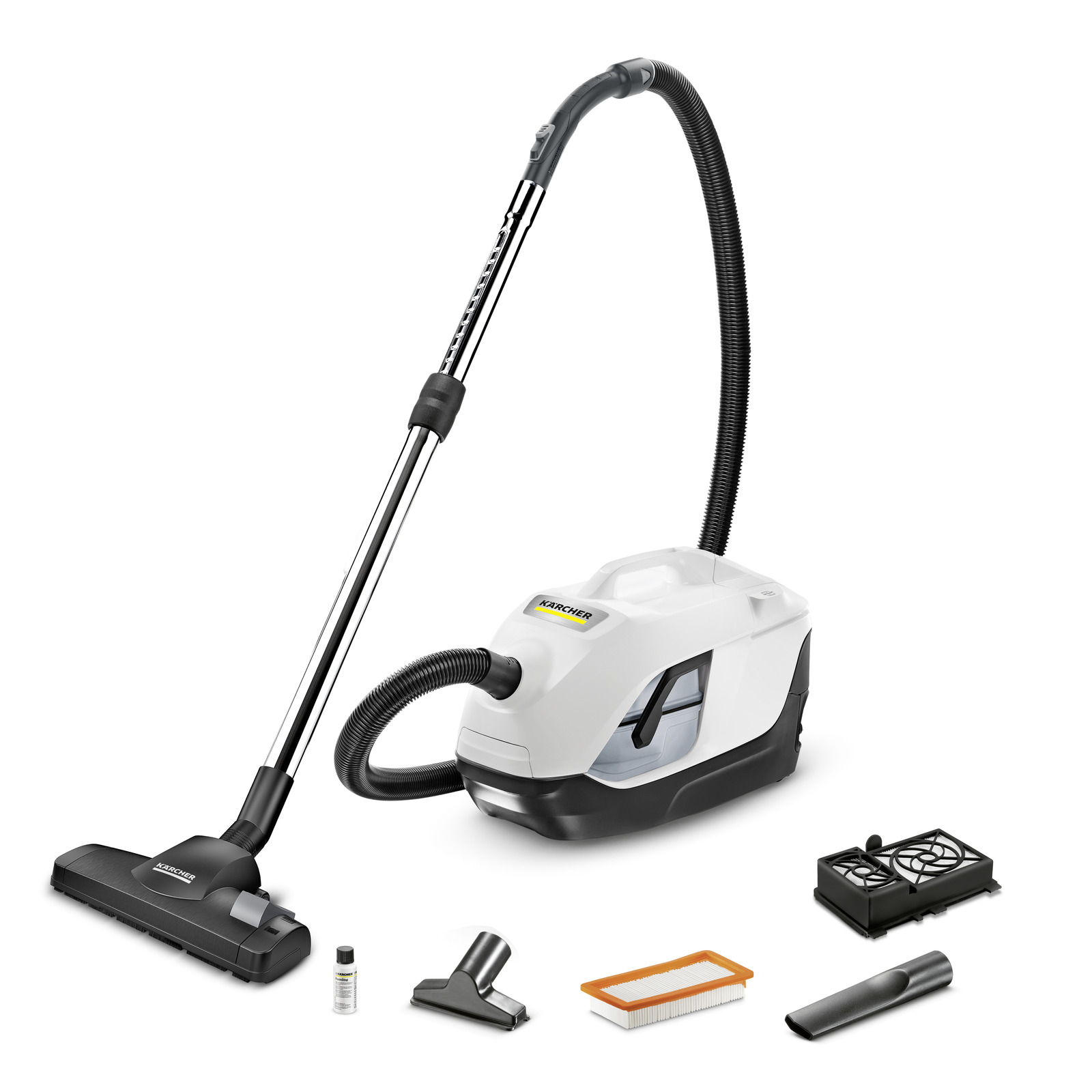 K�rcher DS 6 Water Filter Vacuum Cleaner, 650W, 240V, HEPA 13 Filter, 2L Tank